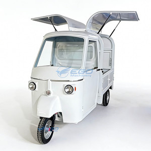 Three-wheeled Electric Motorcycle Dining Cars Multi-functional Electric Tricycle Dining Cart, Specialized Mobile Food Cart - Product Image 1
