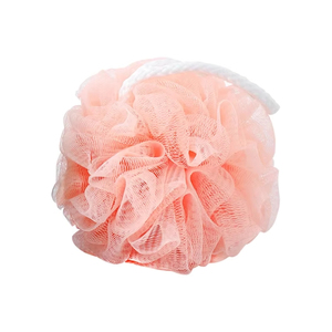 Fleur de <span class=keywords><strong>bain</strong></span> en filet à bulles, couleur unie, durable, anti-éclatement, de haute qualité, avec logo OEM, vente en gros - Product Image 3