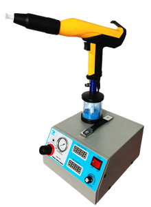 Pistolet de peinture en poudre DIY Tribo, moteur haute efficacité 220Vac 40W, substrat en acier, sortie 100kV, fonctionnement facile, peinture automatique - Product Image 2