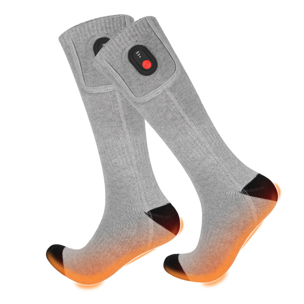 Chaussettes boîtier de batterie gris noir