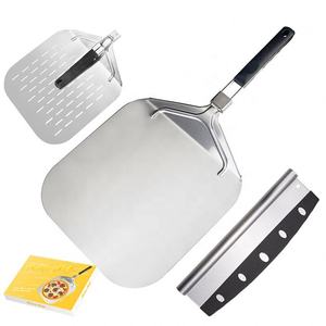 Pala Pieghevole Classica per <span class=keywords><strong>Pizza</strong></span> con Manico in Plastica, Utensile da Forno - Product Image 3