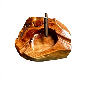 Cendrier <span class=keywords><strong>d</strong></span>écoratif en bois massif de <span class=keywords><strong>racine</strong></span> de <span class=keywords><strong>sapin</strong></span> chinois, design vintage créatif, style américain/européen, cadeau <span class=keywords><strong>d</strong></span>'affaires, vente en gros - Product Image 1