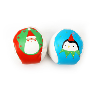 Promozione natalizia all'ingrosso Pvc Pu per bambini adulti Logo personalizzato stampa 2 pz Kick Ball Footbag Hacky Sack - Product Image 5