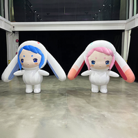 Poupée publicitaire gonflable la plus populaire, Mascotte gonflable en peluche, Costume gonflable de personnage de dessin animé mobile