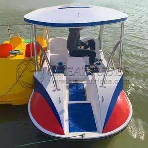 2025 nuevo estilo fabricante directo <span class=keywords><strong>4</strong></span> asientos fibra <span class=keywords><strong>de</strong></span> vidrio agua diversión catamarán Pedal barco <span class=keywords><strong>para</strong></span> la venta - Product Image 6