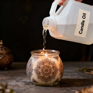 Huile parfumée concentrée en gros de 5 kg, senteur personnalisée tabac <span class=keywords><strong>vanille</strong></span> oud bois, longue durée, pour fabrication de bougies - Product Image 4
