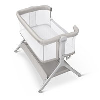 Lit de bébé certifié EN1130 protection latérale prix moins cher matelas de lit de bébé facile à assembler berceau de voyage pour bébés