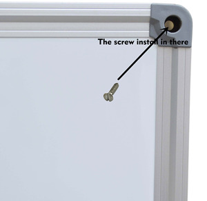 Commercio all'ingrosso di piccole dimensioni pennarello magnetico lavagna appesa <span class=keywords><strong>in</strong></span> alluminio telaio scrivere lavagna bianca per i bambini - Product Image 6