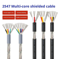 Cable de Conexión Industrial Multiconductores, Conductor de Cobre Estañado, PVC, Capa de Blindaje Completa, Bloqueo de Interferencia, Transferencia de Señal Confiable