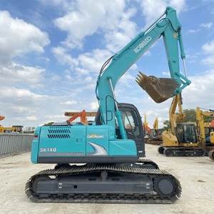 Excavatrice Kobelco d'occasion de 14 tonnes SK140 SK200 SK210, d'origine japonaise, KOBELCO SK60 SK140, excavatrices hydrauliques sur chenilles d'occasion - Product Image 1