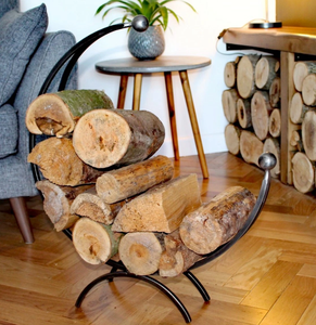 <span class=keywords><strong>Kit</strong></span> d'accessoires de cheminée portable 4 pièces support de transport de <span class=keywords><strong>bois</strong></span> de chauffage en métal support de porte-bûches de poêle en <span class=keywords><strong>bois</strong></span> avec ensemble d'outils de cheminée - Product Image 6