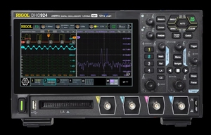 Oscilloscope numérique RIGOL DHO924S 4 canaux 12 bits 250 MHz 1,25 GSa/s avec analyse graphique DHO924S RIGOL DHO924S Oscilloscope numérique - Product Image 4