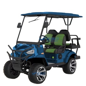 Electric Car 4 Seats Metal Steel Plastic Hunting Golf Cart Club Car Off Road Golf Cart Car Buggy Electric Golf Scooter - Product Image 1