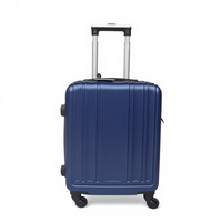 Valise à roulettes personnalisée à 4 roues, chariot en fer, valise rigide en ABS, fabricant de bagages à main