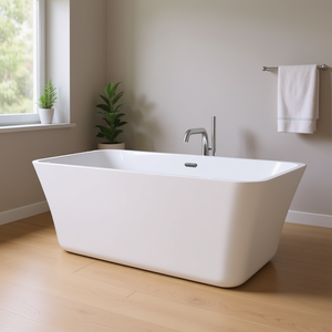 Bañera independiente modelo Laura 170x75x60 cm diseño moderno para baño - Product Image 3