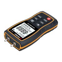 Manomètre de pression négative à vide portable SNDWAY SW-512A, testeur de pression négative à double port