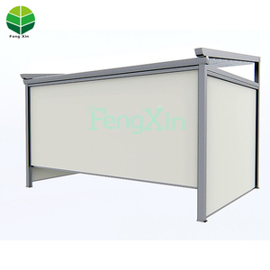 Automatic Smart Roller <strong>Blinds</strong> 70% <strong>PVC</strong> 30%Polyester Double Layer Blackout Fabric Anti UV Motorized Zip Screen Customized Openness - Product Image 3