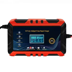 <span class=keywords><strong>Chargeur</strong></span> de batterie de voiture et de <span class=keywords><strong>moto</strong></span> de haute qualité DL 12V Intelligent à impulsions de réparation Affichage LCD DLHC -2 12W 6A - Product Image 5