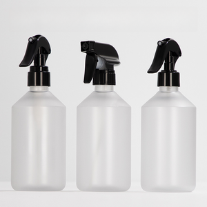 Hot Sale Cosmetic Packaging Plastic Bottles 300ml 500ml <strong>Brown</strong> Green Blue Spray Trigger Sprayers Bottle for <strong>Hair</strong> Care <strong>Toner</strong> - Product Image 2