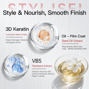 मोटे बालों के स्टाइल पेस्ट पुरुषों के कार्बनिक मैट मोम बालों के लिए मिट्टी स्टाइल उत्पाद प्राकृतिक रूप से - Product Image 4