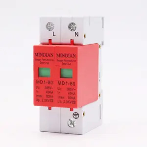 MOREDAY High quality solar system 2p 3p 4p AC surge protector for lightning protection