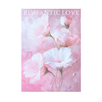 Kertas Kemasan Bunga Romantis Hari Valentine, Kertas Artistik Tebal Multi-warna, Kertas Paket Buket Bunga