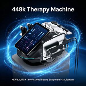Precio al por Mayor, Máquina de Terapia Tecar 3 en 1 CET RET 448khz, Pistola de Masaje EMS, Equipo de Fisioterapia de <span class=keywords><strong>Radiofrecuencia</strong></span> para Alivio del Dolor - Product Image 1