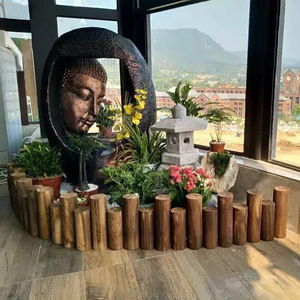 Estacas de madera carbonizadas Wanyuan para jardín, resistentes a la corrosión, para huertos de verduras. - Product Image 3