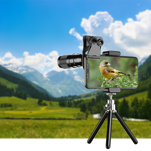 Kit universel d'objectifs <span class=keywords><strong>pour</strong></span> appareil photo de téléphone portable APEXEL 4 en 1, télescope monoculaire <span class=keywords><strong>pour</strong></span> téléphone portable 22X, objectif grand angle macro fisheye <span class=keywords><strong>pour</strong></span> <span class=keywords><strong>iPhone</strong></span> - Product Image 4