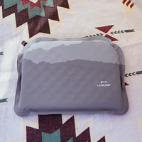 Coussins de siège de voyage auto-gonflables légers pongé Portable randonnée Camping coussin de siège d'air coussin d'oreiller en PVC pour la randonnée