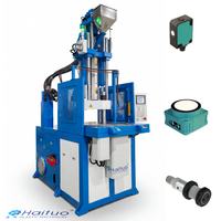 Machine de moulage par injection verticale hydraulique pour composants de capteurs en ABS et PET, fourniture d'usine