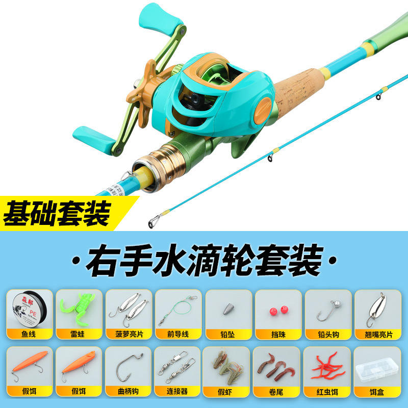 ด้ามปืนพร้อมชุดล้อหยดน้ำด้านขวา