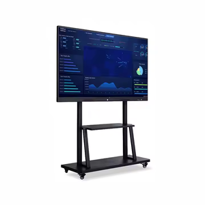 Tableau d'affichage numérique de 65/75/86/98/110 pouces Tableau numérique pour salle de <span class=keywords><strong>classe</strong></span> Tableau blanc interactif multi-touch 4k - Product Image 3