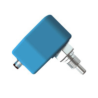 REMOND RMD-FAB Promotion Spéciale Débitmètre de Liquide à Sortie Relais SPDT Thermique LED DC24V Protection IP67 Sonde en Acier Inoxydable 316L