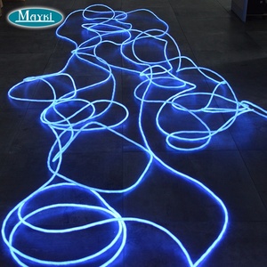 Ngoài trời hồ bơi sợi quang chu vi ánh sáng với IP65 đèn chiếu sáng bên phát ra sợi quang đuôi u-track - Product Image 6