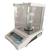 High Accuracy 0.1mg LCD Display Analytical Balance for Lab Instrument ABS Material