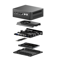 Manufactory Gamer Mini PC 12th Gen Alder Lake N100 hasta 3,40 GHz 8/16GB DDR5 WIN11 Computadora de juegos de oficina en casa con pantalla dual NUC