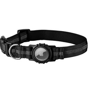 Collar para Perro con Localizador <span class=keywords><strong>Airtag</strong></span>, Antipérdida, Ecológico, de Nailon Reflectante, Impermeable, con Cubierta Transparente - Product Image 5