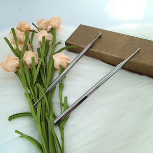Herramienta de Masaje de Reflexología de Una Sola Punta, Acero Inoxidable, Masaje de Tejido Profundo, Lápiz de Acupuntura Manual, Palo de Terapia Corporal Metálico - Product Image 3