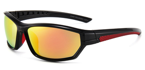 Date <span class=keywords><strong>2020</strong></span> hommes mode noir cadre jaune lentille nuit conduite sport lunettes de soleil - Product Image 6