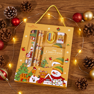 Personaliza el nuevo set de papelería navideña 2027 como regalo para eventos festivos - Product Image 5