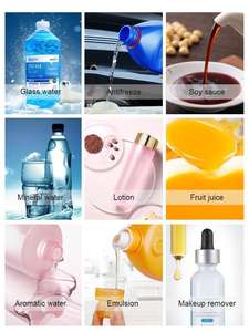 Grande qualité Deux buses Vitesse de remplissage réglable Séparément Remplisseur de liquide Semi-automatique Grand volume pour jus d'eau Durable - Product Image 2