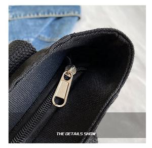 Женская хлопковая Холщовая Сумка На Молнии - Product Image 2