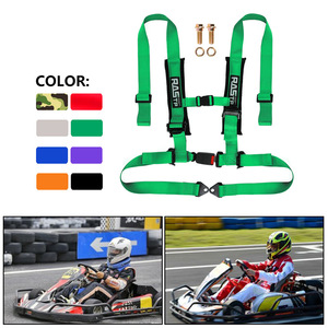 RASTP Ceinture de sécurité de course à quatre points de 2 pouces à dégagement rapide pour karting - Product Image 1