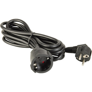 สายเคเบิล H05VV-F3G1.5mm2ต่อขยาย Sckuko ยาว3ม. 16 A/250 <span class=keywords><strong>V</strong></span> 3680 <span class=keywords><strong>W</strong></span> สีดำสีขาวพร้อมปลั๊กป้องกันสำหรับใช้ในร่ม - Product Image 6