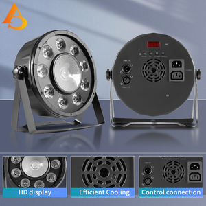 AICPOSE Mini DMX512 besturing RGB DMX <span class=keywords><strong>Par</strong></span>-lamp voor bruiloft, kerk, podium, feest, <span class=keywords><strong>Par</strong></span> Can-lamp - Product Image 5