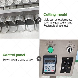 Equipo de fabricación de Chinchin, extrusora de masa eléctrica de mezcla comercial Dabo Kolo, máquina cortadora de mentón - Product Image 6