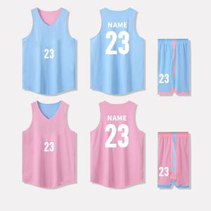 Tenue de basket-ball réversible OEM-Uniformes personnalisés double face avec traitement anti-odeur et tissu extensible respirant - Product Image 4