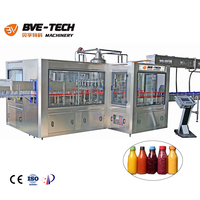 Machine de remplissage automatique de jus d'orange Machine de remplissage liquide de boisson de jus de boisson pour la petite entreprise