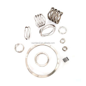 Endüstriyel Özel Gümüş Renkli Metal Hidrolik Paslanmaz Çelik Dalga Yay Geri Dönüş Yayları Üreticisi WG Marka Çin - Product Image 3